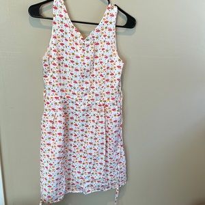 Cotton sundress. Vintage print